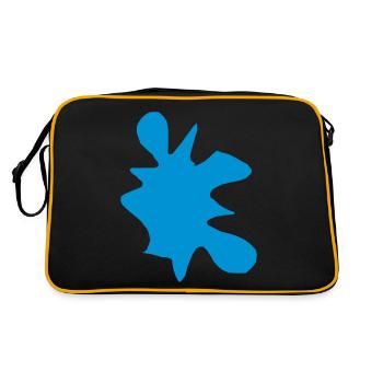 splash - Sac Retro - noir/or - Dos