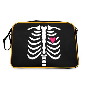 maternity_skeleton_top - Retro Bag - black/gold - Back