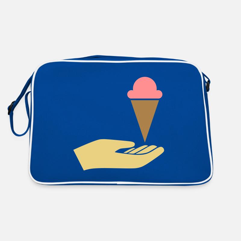 La main atteint la glace Sac Retro