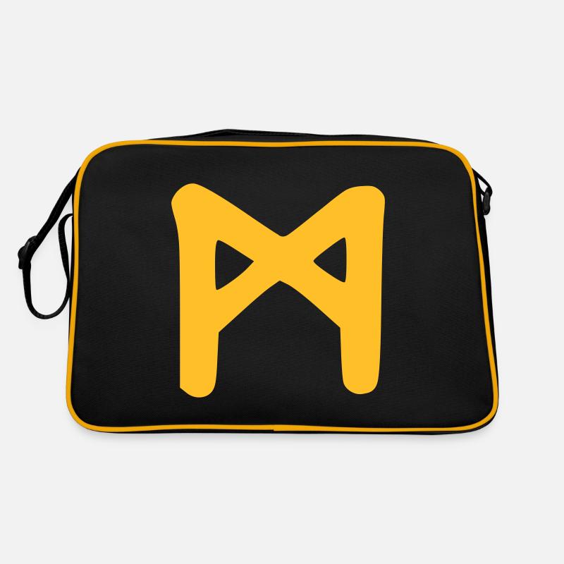 Symboles celtiques - Rune MANNAZ 1 Sac Retro