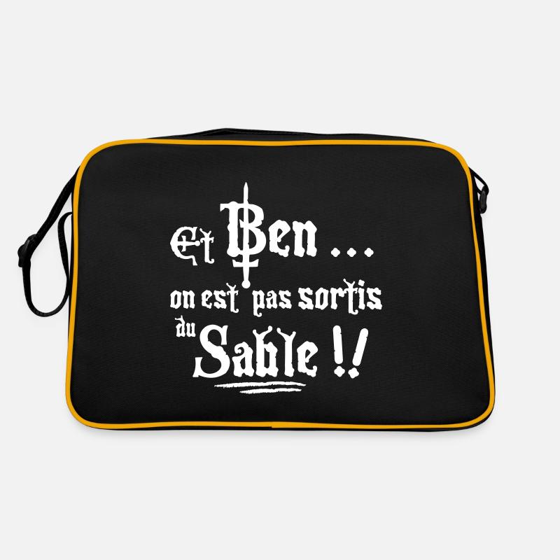 et ben... On est pas sortis du Sable ! Sac Retro
