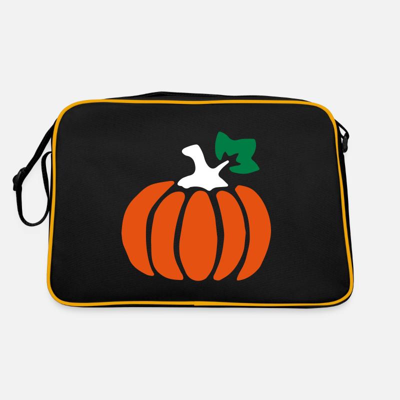 Pumpkin - Kürbis - Squash - Halloween Retro Tasche