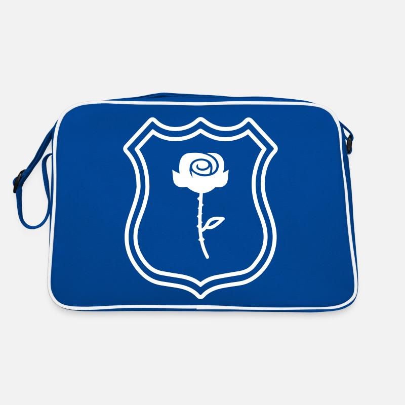 Rose Wappen Retro Tasche