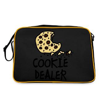 cookie_dealer - Sac Retro - noir/or - Dos