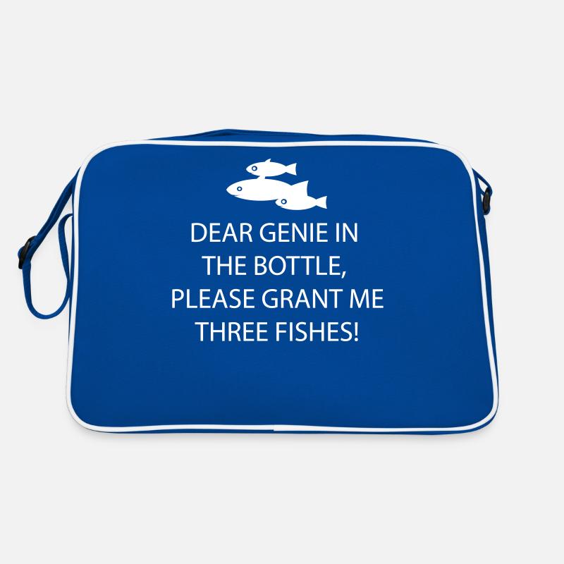 angeln Retro Tasche
