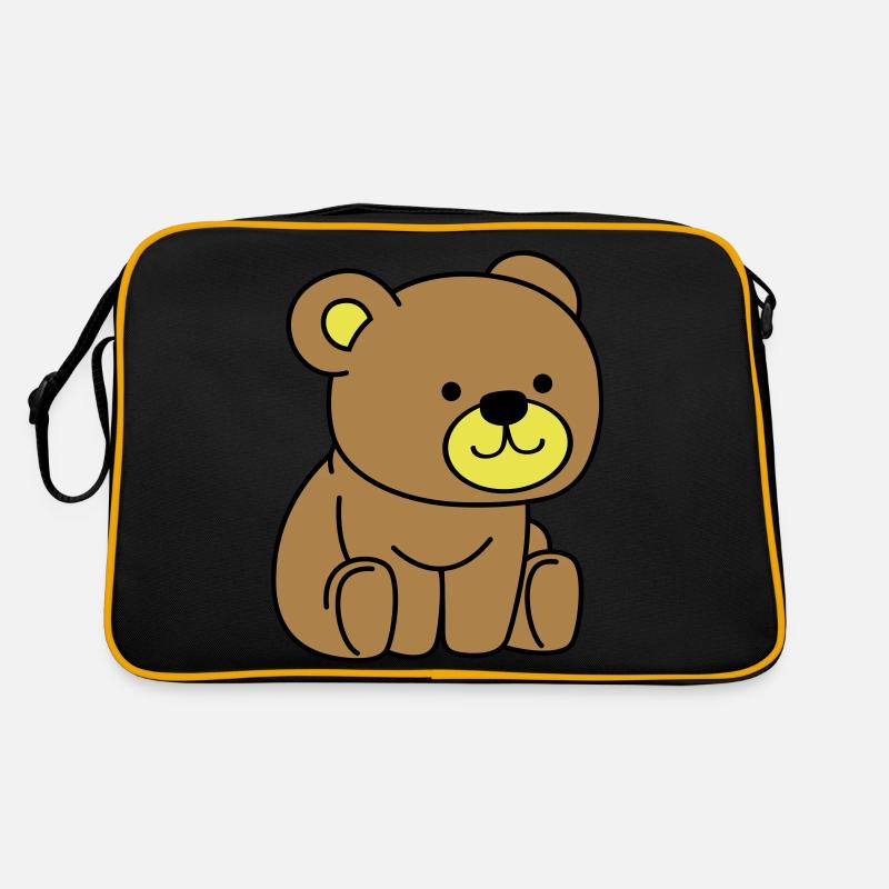 teddybär Retro Tasche
