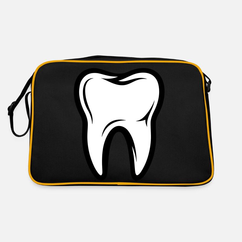 Tooth Symbol Retro Bag