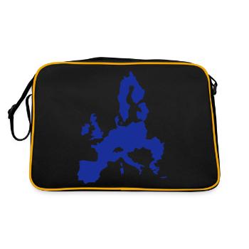Europe - Union Européenne - Sac Retro - noir/or - Dos