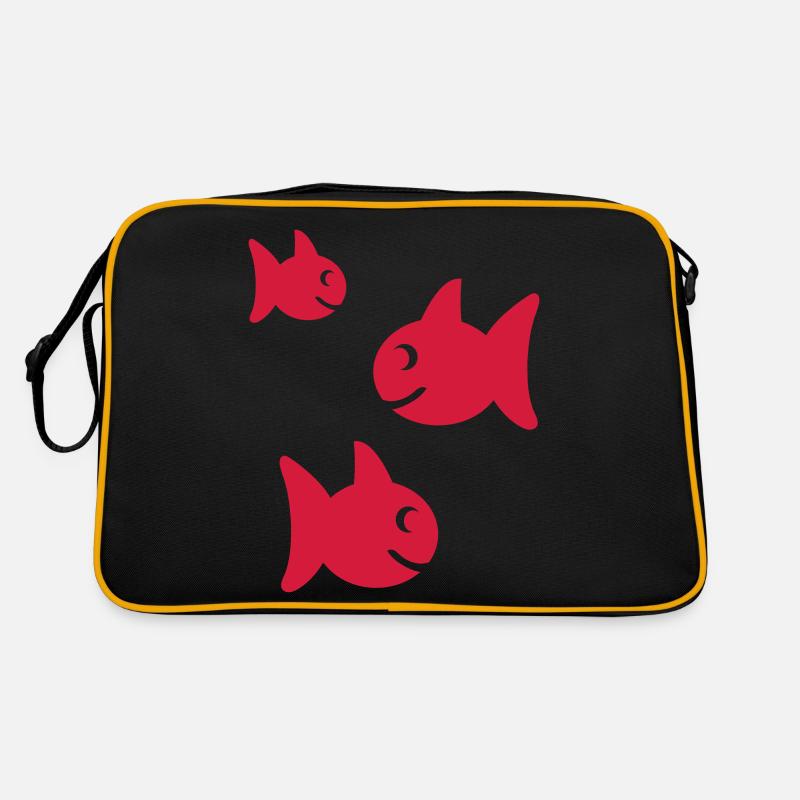 fische Retro Tasche