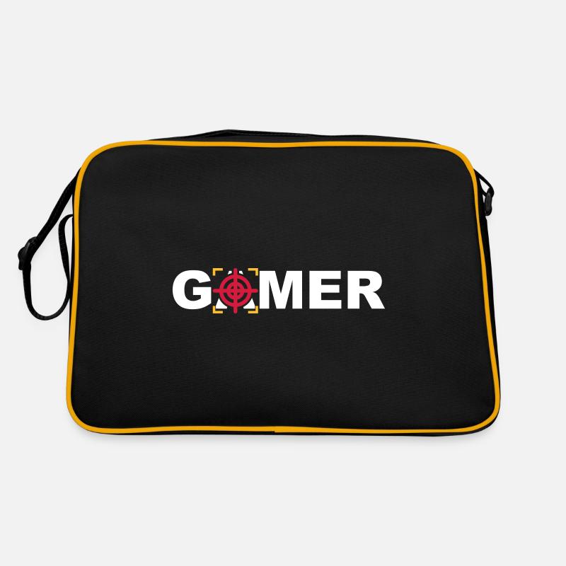 Console de jeu PC en ligne Gamer% zocker #zocken Sac Retro