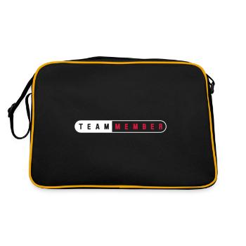 membre de l’équipe - Sac Retro - noir/or - Dos