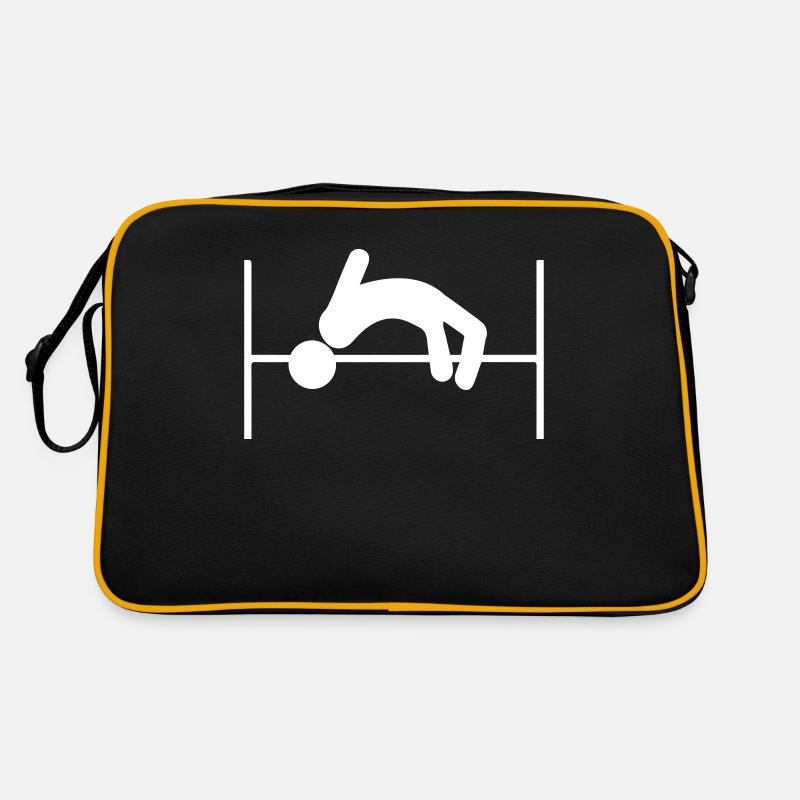 Hochsprung Retro Tasche