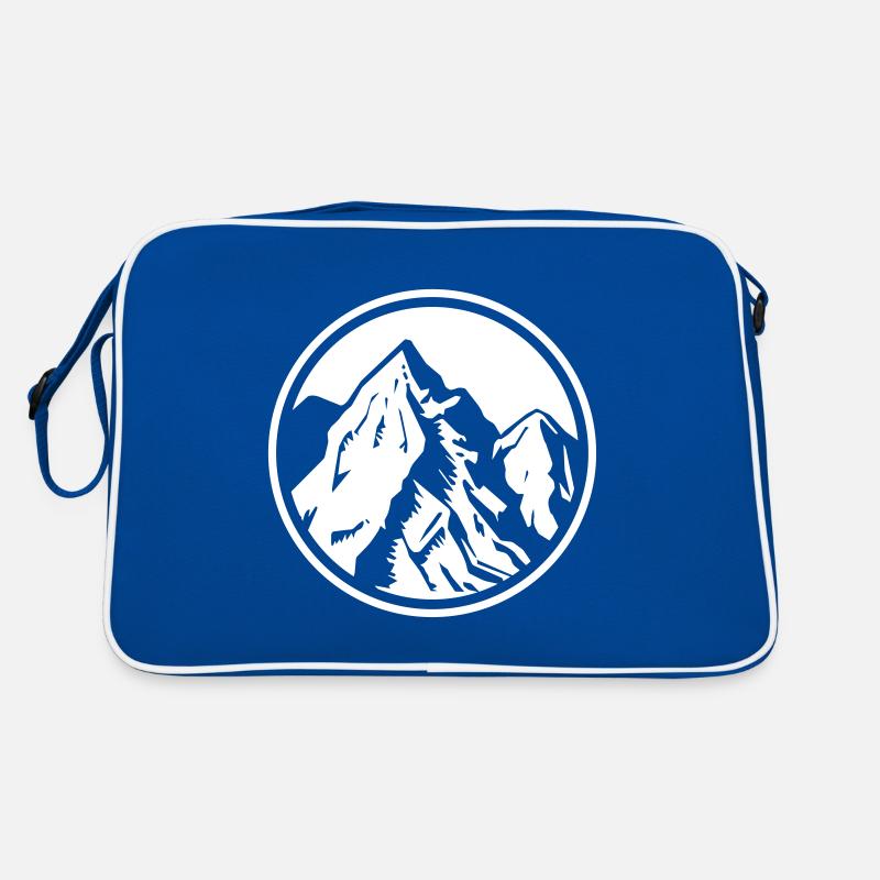 mountains symbol Retro Bag