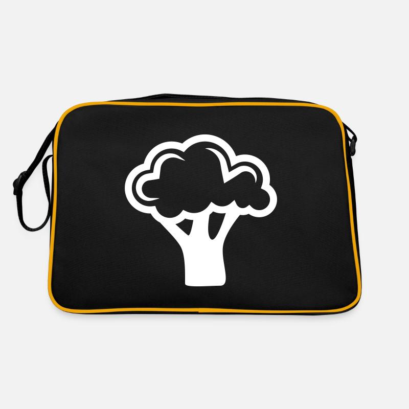 Broccoli Vegetables Retro Bag