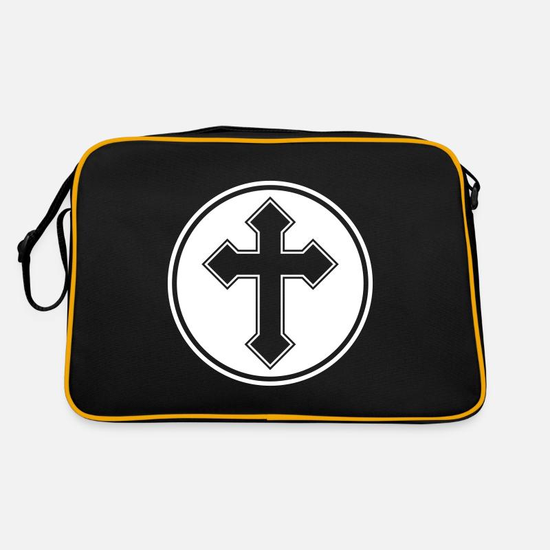 Cross symbol icon Retro Bag