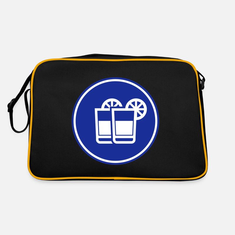 Icône de cocktail Sac Retro