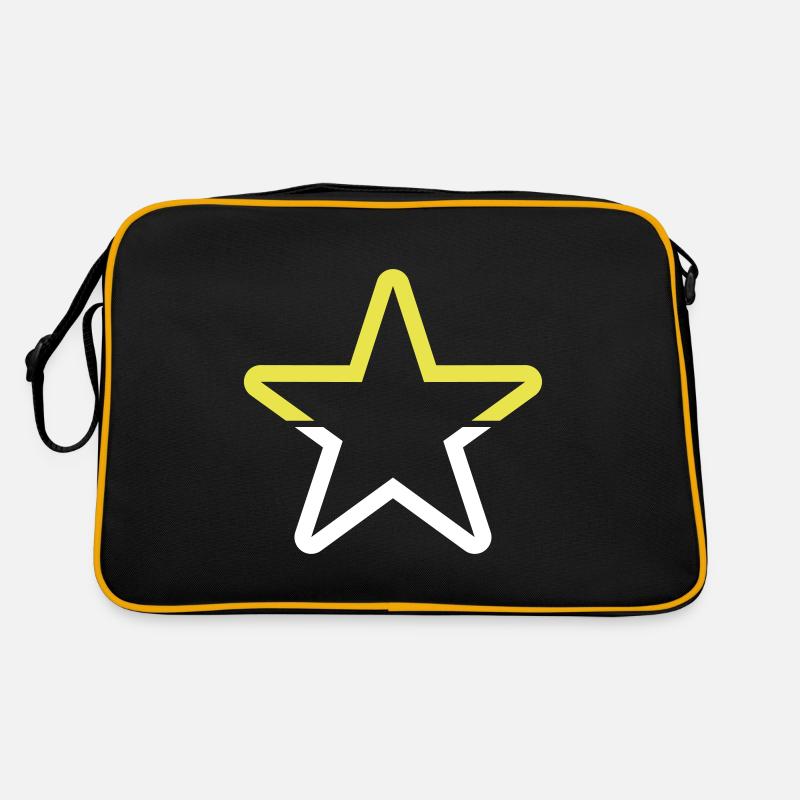 star symbol star icon Retro Bag