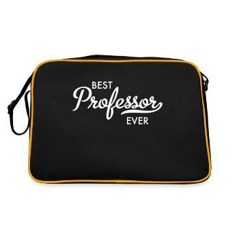 professeur - Sac Retro - noir/or - Dos