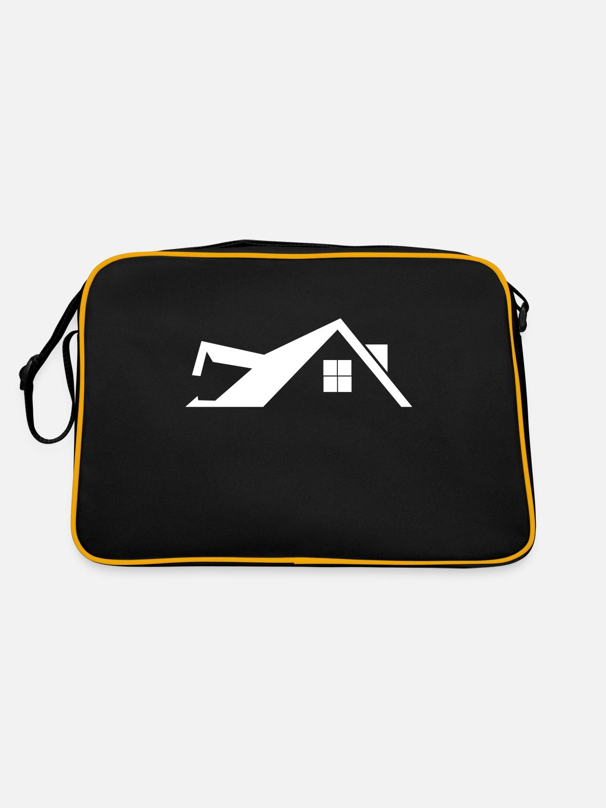 Toit - Sac Retro - noir/or - Dos