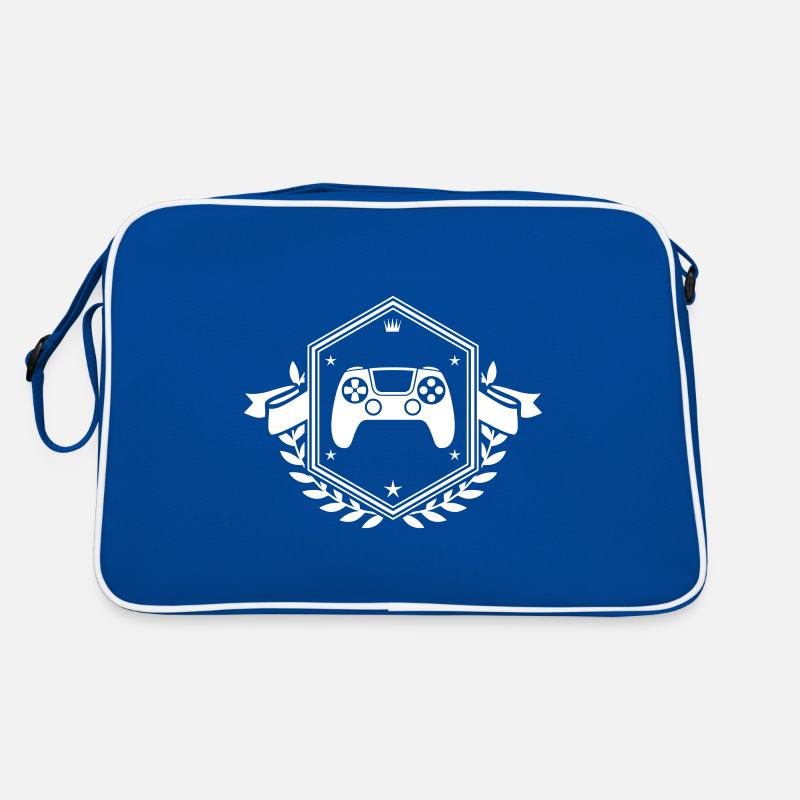 Gamepad Wappen Controller Retro Tasche