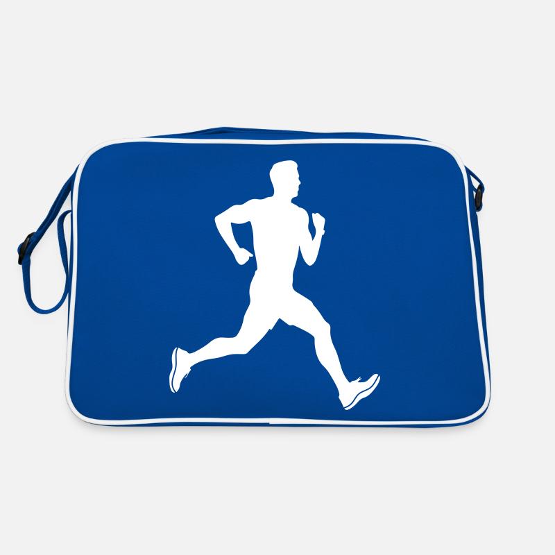 Course à pied Sprint Silhouette Sac Retro
