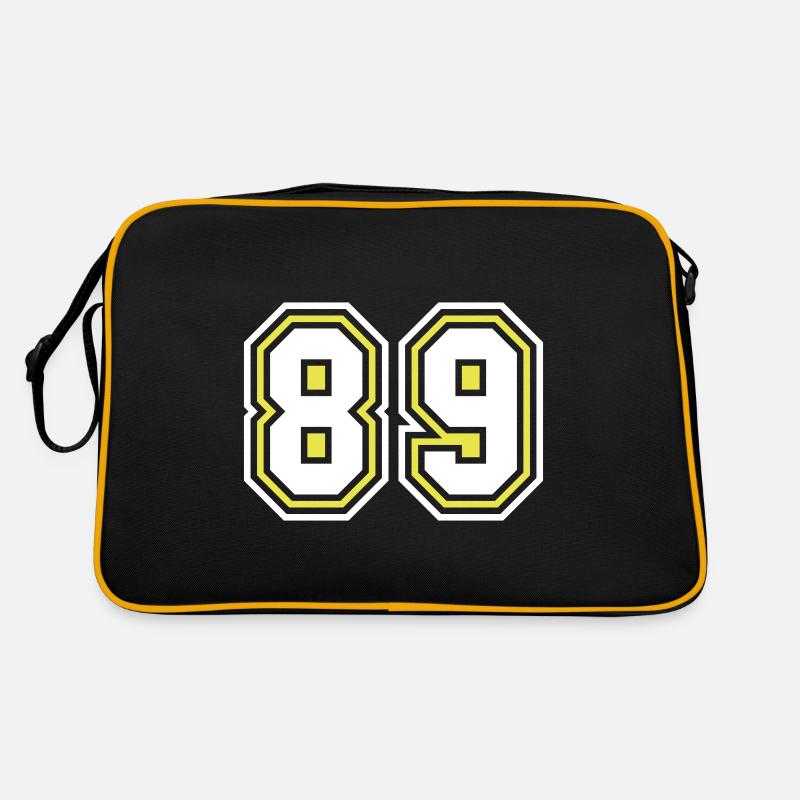 Symbole numérique 89 Sac Retro