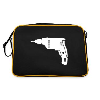 Drill - Retro Bag - black/gold - Back