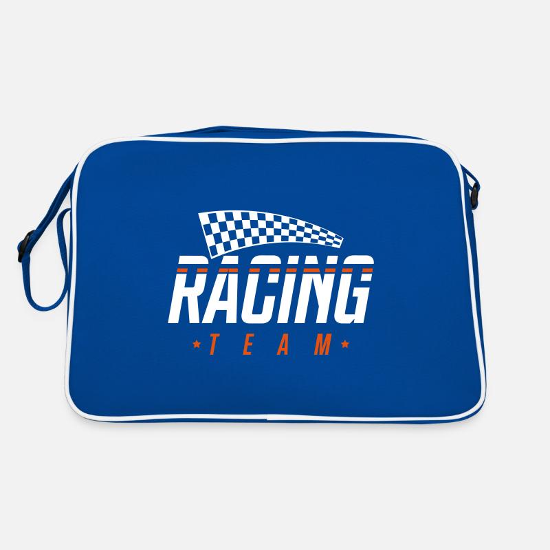 racing team flag Retro Bag