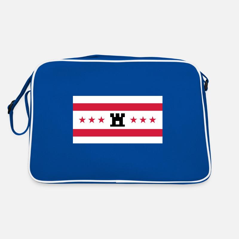 Le drapeau de Drenthe Sac Retro