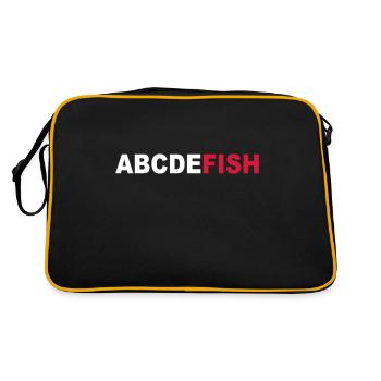 angling - Retro Bag - black/gold - Back