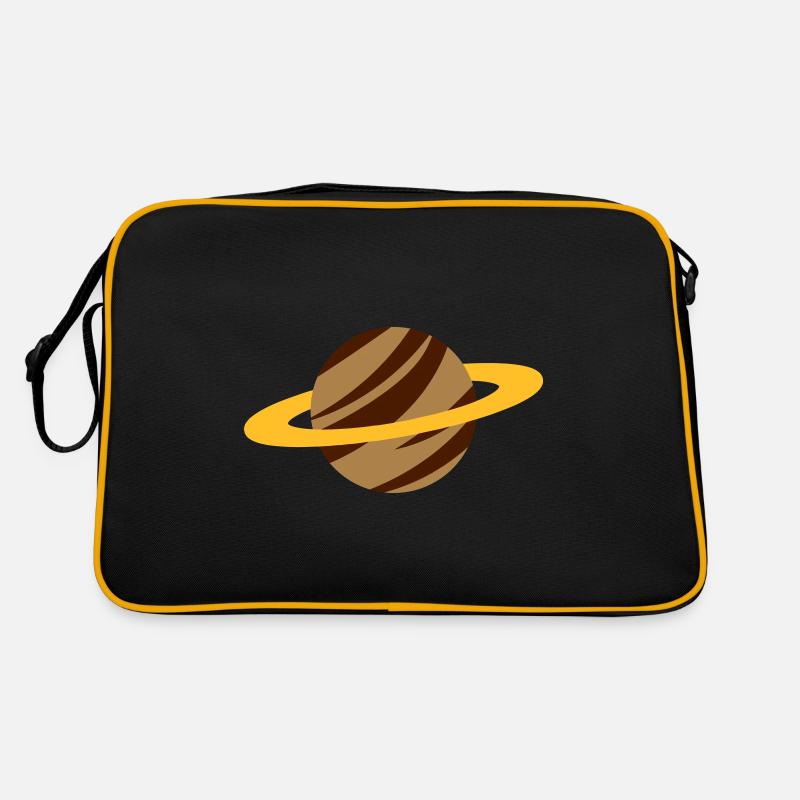 Planet Saturn / planet saturn / planète saturn Retro Tasche
