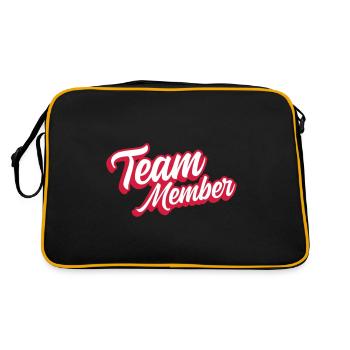 Membres de l’équipe - Sac Retro - noir/or - Dos
