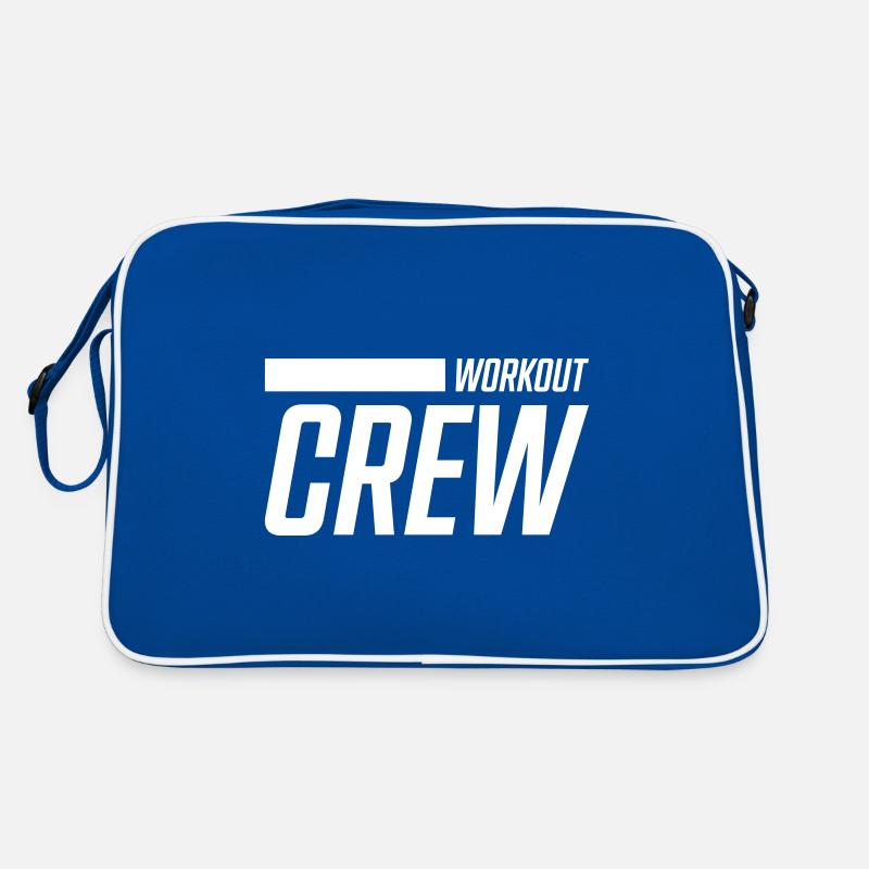 workout crew strich Retro Tasche