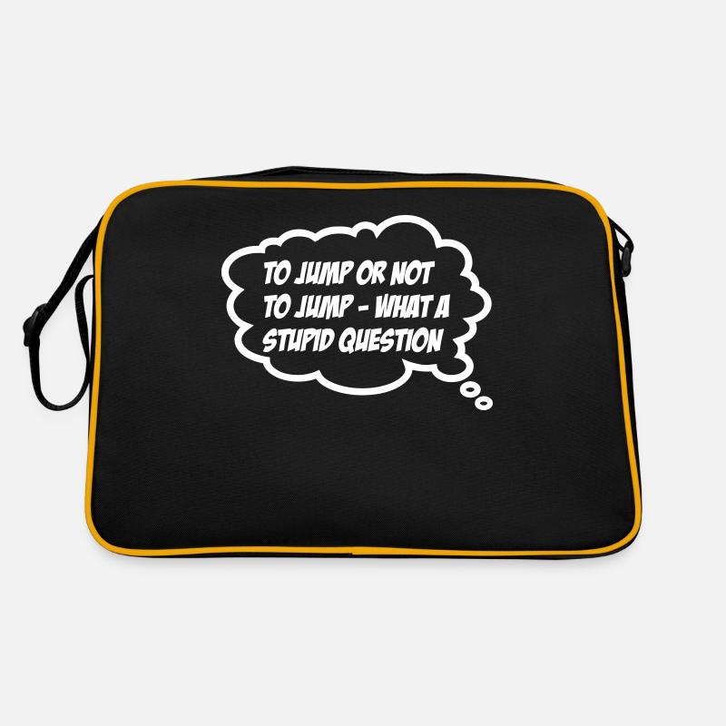 springen Retro Tasche