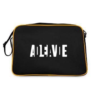 dead or alive? - Retro Bag - black/gold - Back