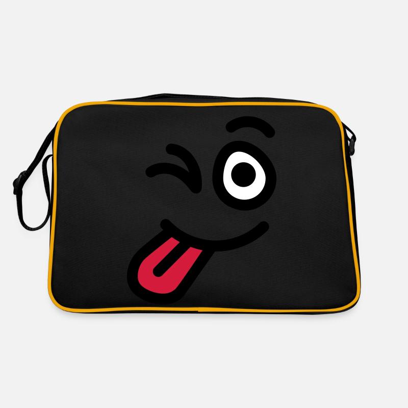wink_face Retro Tasche