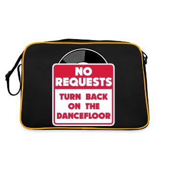 no_requests_03 - Sac Retro - noir/or - Dos