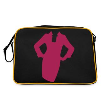 female tailor - Retro Bag - black/gold - Back