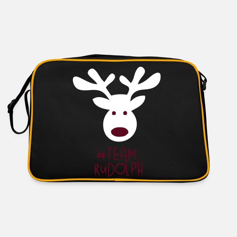 Équipe Rudolf - Sac Retro - noir/or