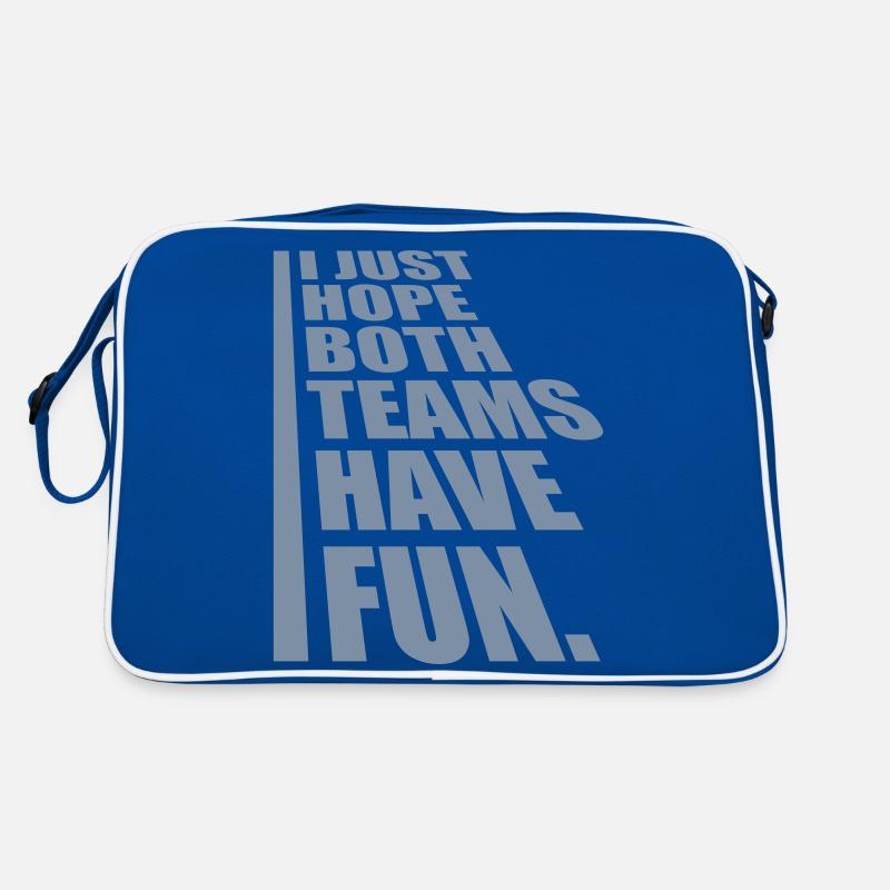 Both Teams Have Fun Retro Tasche
