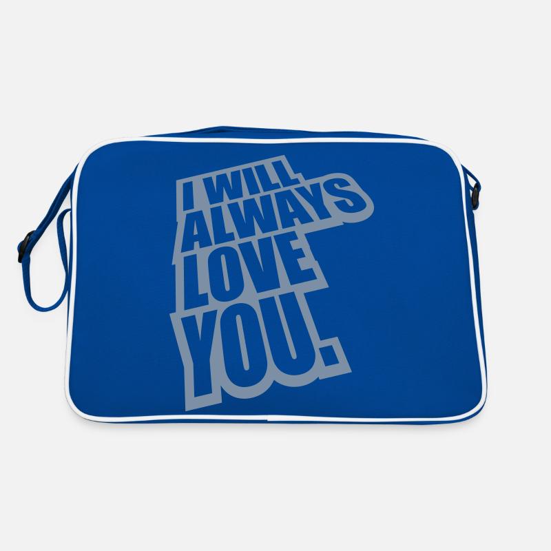 I will always love Retro Tasche