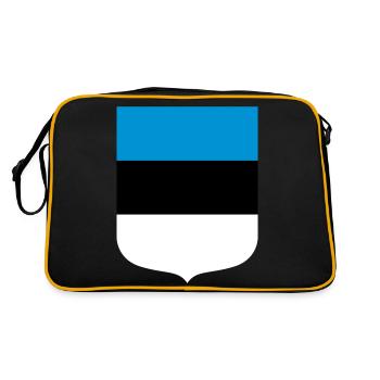 Estonia - Retro Bag - black/gold - Back
