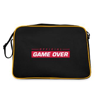 Citation Game Over - Sac Retro - noir/or - Dos