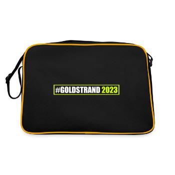 Sables d’or 2023 (Garantie du prix le plus bas) - Sac Retro - noir/or - Dos