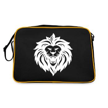 lion - Sac Retro - noir/or - Dos