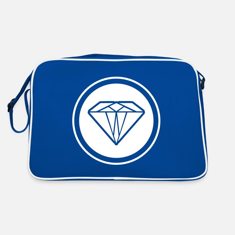 Symbole de diamant Sac Retro