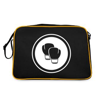 Boxing - Retro Bag - black/gold - Back