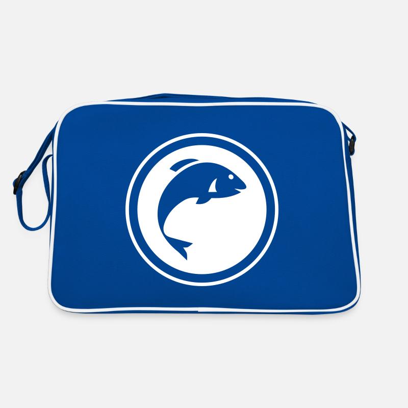 Fish Symbol Retro Bag