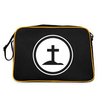 Croiser Jésus - Sac Retro - noir/or - Dos