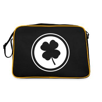 Clover Happiness - Retro Bag - black/gold - Back